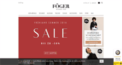 Desktop Screenshot of foeger.com